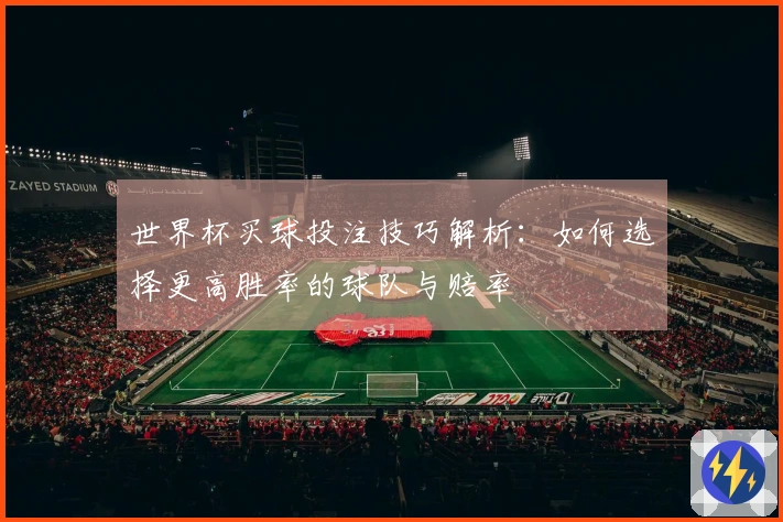 世界杯买球投注技巧解析：如何选择更高胜率的球队与赔率